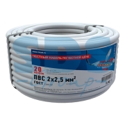 Изображение товара Кабель силовой Rexant ПВС 20 метров (01-8036-20)