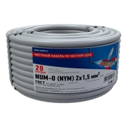 Изображение товара Кабель силовой Rexant NUM-O 20 метров (01-8701-20)