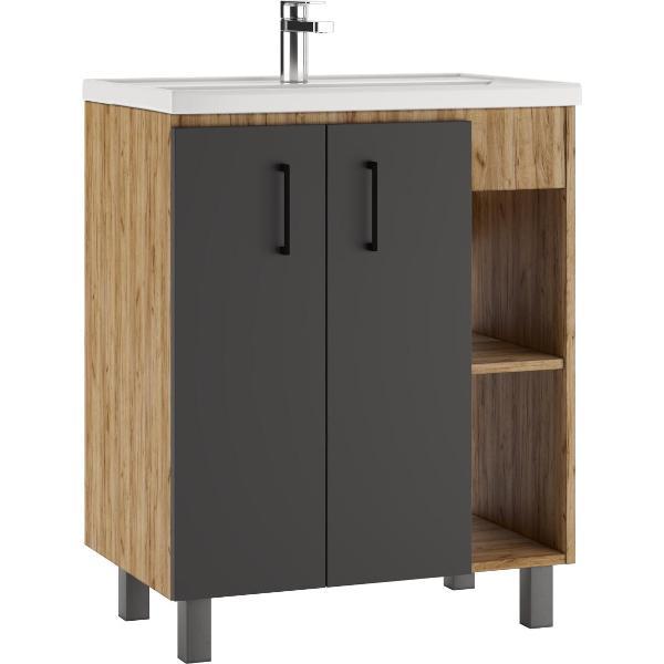 Изображение товара Тумба под умывальник Домино Фостер 70 Craft без ящика