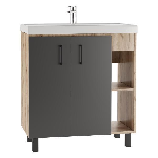 Изображение товара Тумба под умывальник Домино Фостер 80 Craft без ящика