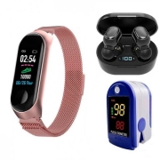 Изображение товара Фитнес-браслет BandRate Smart BRSM333PLBRGWB-SET5