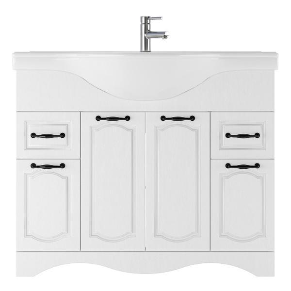 Изображение товара Тумба под умывальник Домино Классика 105 RICH с 2 верхн. ящ.