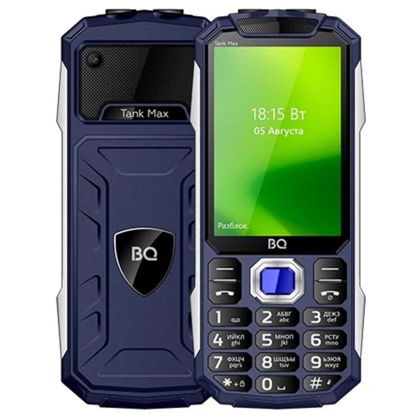 Изображение товара Мобильный телефон BQ Tank Max Blue (3586)