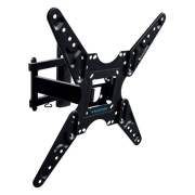 Изображение товара Кронштейн для ТВ наклонно-поворотный Kromax OPTIMA-414 black