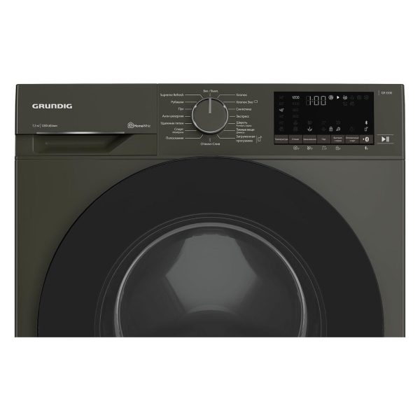 Изображение товара Стиральная машина узкая Grundig GW5P57H21A Black