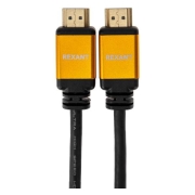 Изображение товара Кабель цифровой HDMI Rexant 2.1 Gold 2 метра (17-6004)