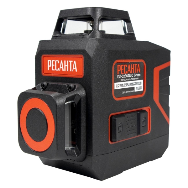 Изображение товара Лазерный уровень Ресанта ПЛ-3Х360ШС (61/10/528)