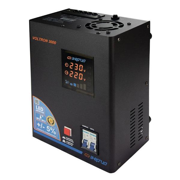 Изображение товара Стабилизатор напряжения Энергия VOLTRON - 3000 5%