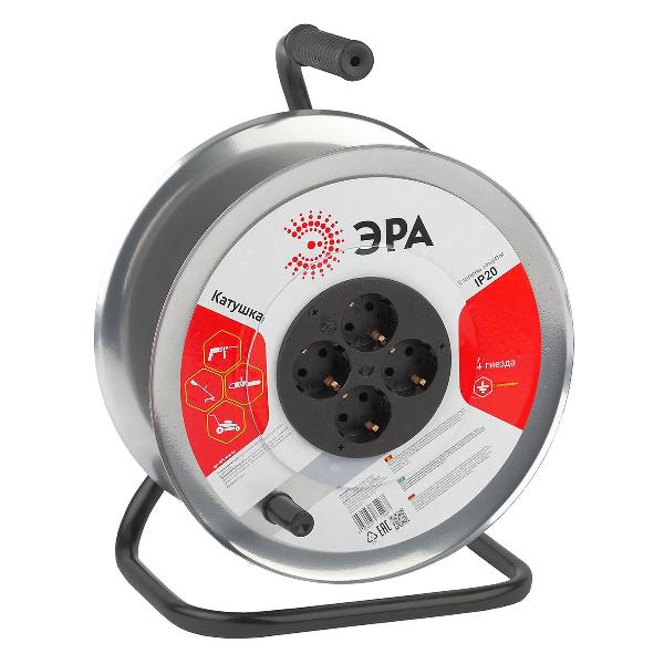 Изображение товара Катушка ЭРА K-M-4z металлический с заземлением 4гн