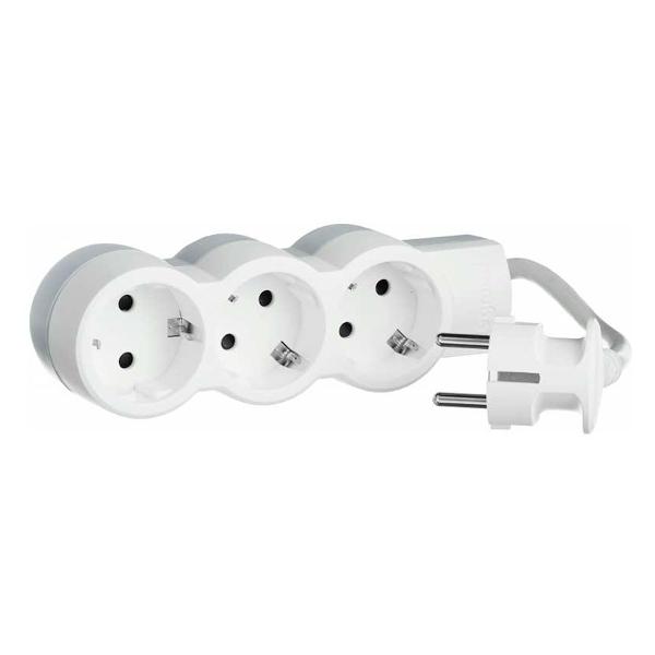 Изображение товара Удлинитель Legrand Стандарт 3X2К+З 3м белый (695002)