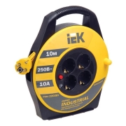 Изображение товара Удлинитель Iek Industrial УК10 ПВС 3х1 10м на катушке (277734)