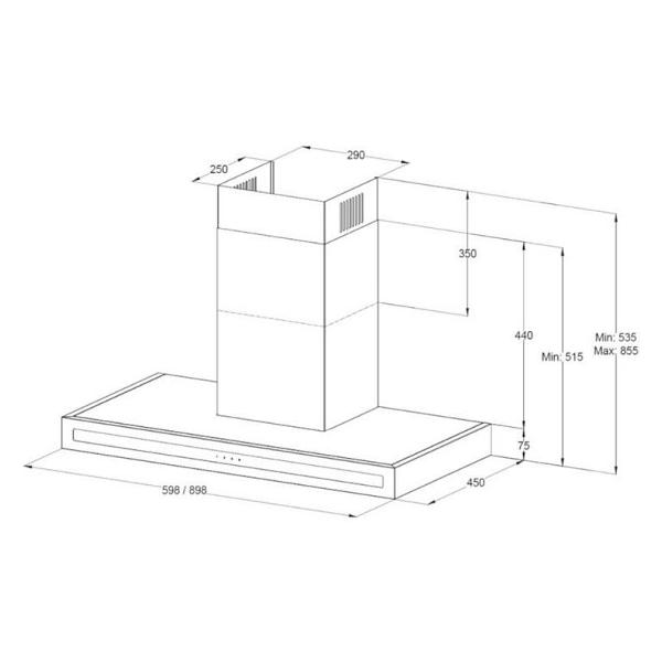 Изображение товара Вытяжка Korting KHC 6877 N