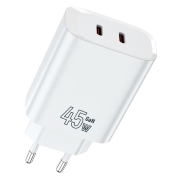 Изображение товара Сетевое зарядное устройство TFN PD 45W White б/кабеля (TFN-WCRPD31)