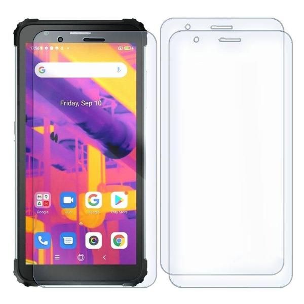 Изображение товара Комплект из 3-x защитных гибридных стекол Krutoff для Blackview BV6600 Pro