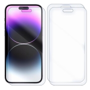 Изображение товара Комплект из 3-x защитных гибридных стекол Krutoff для iPhone 14 Pro Max