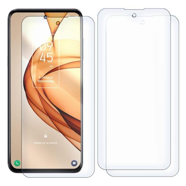 Изображение товара Комплект из 3-x защитных гибридных стекол Krutoff для TCL 20L+