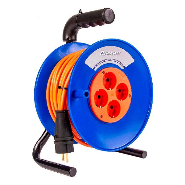 Изображение товара Удлинитель Атлант 2200 Вт 30 м на катушке (без заземления)