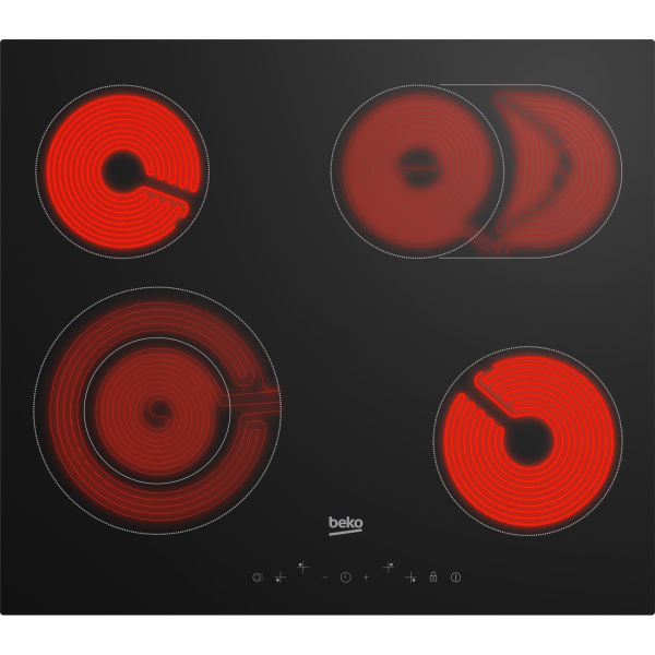 Изображение товара Встраиваемая электрическая панель Beko HIC 64403 T