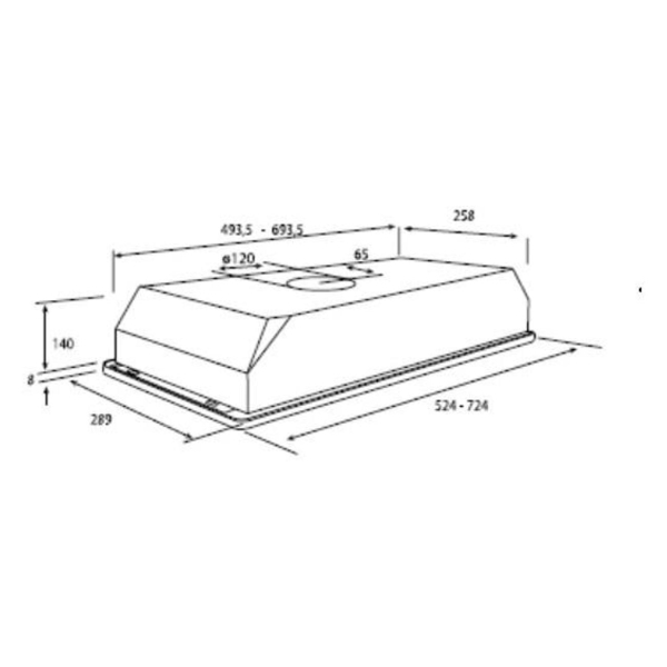 Изображение товара Вытяжка Beko HCA63640B