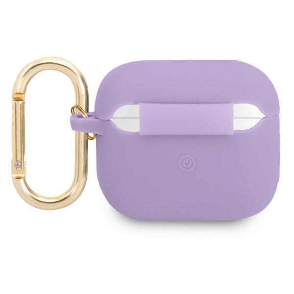 Изображение товара Чехол Guess для Airpods 3 Silicone with carabin (GUA3SLSMP)