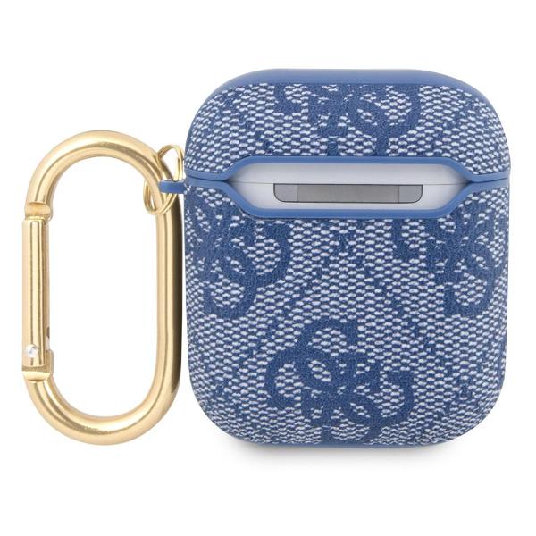 Изображение товара Чехол Guess для Airpods 1/2 PU leather 4G (GUA24GSMB)