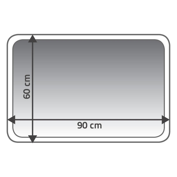 Изображение товара Коврик RIDDER Chic 7104301 белый