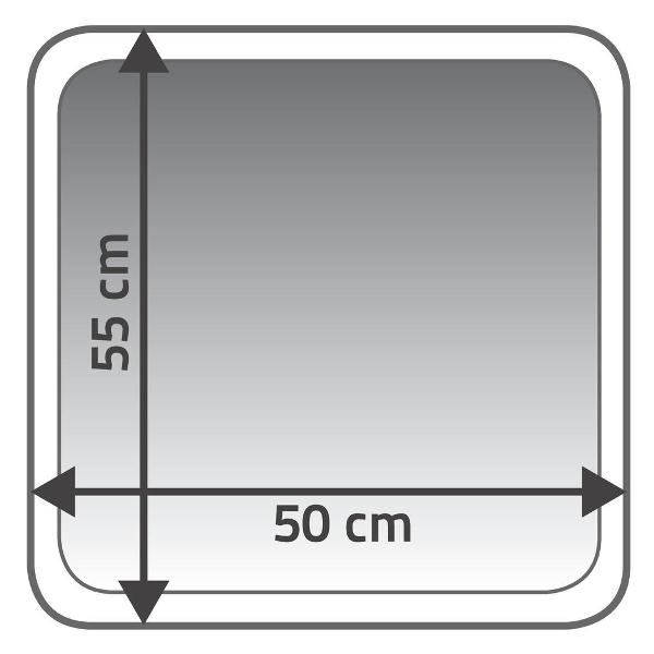 Изображение товара Коврик RIDDER Chic 7104806 красный