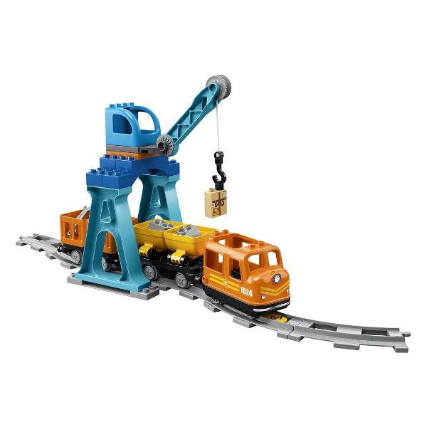 Lego duplo cargo train on sale