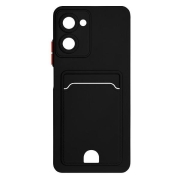 Изображение товара Чехол DF Realme 10 Pro 5G rmCardCase-07 Black