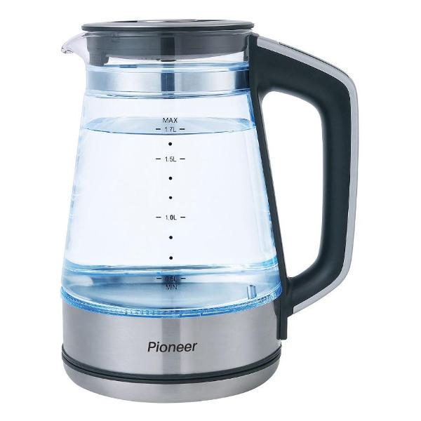 Изображение товара Электрочайник Pioneer KE815G серебристый/черный
