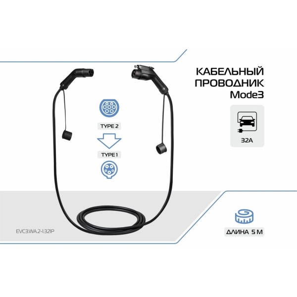 Изображение товара Зарядный кабель FULLTONE EVC3.WA.2-1.321P