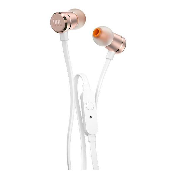 Изображение товара Внутриканальные проводные наушники JBL T290 с шумоподавлением и микрофоном