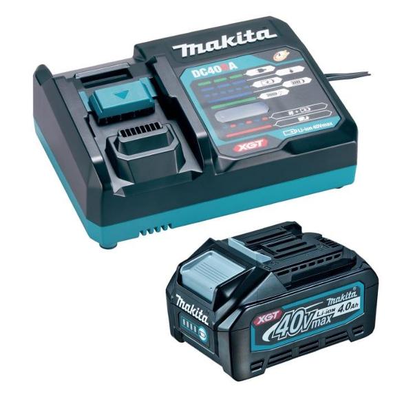 Изображение товара Аккумулятор для электроинструмента Makita BL4040 + DC40RA