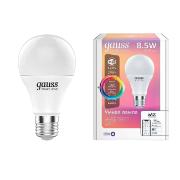 Изображение товара Умная лампочка Gauss Smart Home RGBW E27 A60 8.5W (1170112)