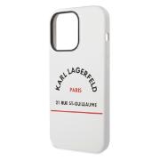 Изображение товара Чехол Karl Lagerfeld для iPhone 14 Pro Max белый KLHMP14LSRSGHLH (KLHMP14LSRSGHLH)