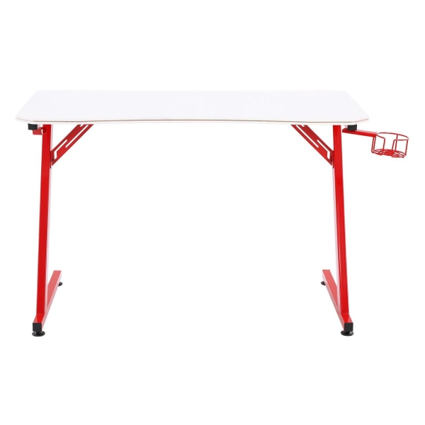 Изображение товара Стол компьютерный игровой GameLab Monolith GL-910 White Red