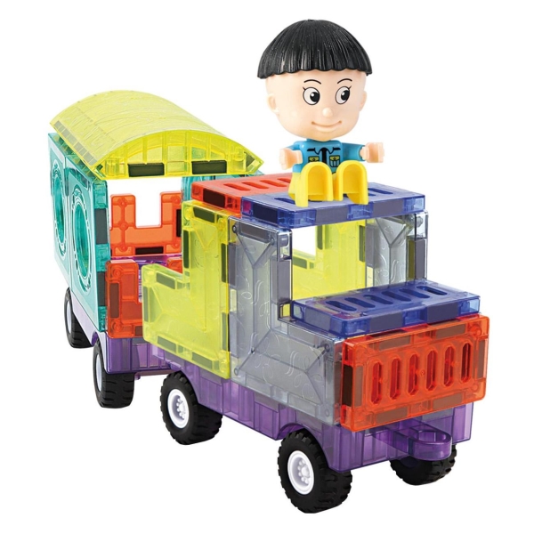 Изображение товара Магнитный конструктор ND Play Веселый паровозик