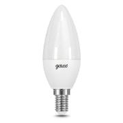 Изображение товара Лампа Gauss Свеча 6.5W 520lm 3000К E14 LED