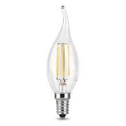 Изображение товара Лампа Gauss Filament Свеча на ветру 5W 420lm 2700К Е14 LED  (10 шт.)