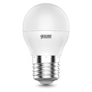 Изображение товара Лампа Gauss Elementary Шар 6W 420lm 3000K Е27 (10шт.)