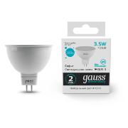 Изображение товара Лампа Gauss Elementary MR16 3.5W 300lm 4100K GU5.3 LED  (10 шт.)