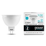 Изображение товара Лампа Gauss Elementary MR16 5.5W 450lm 4100К GU5.3 LED