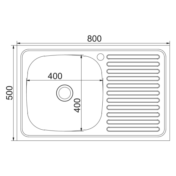 Изображение товара Мойка кухонная MIXLINE 528172