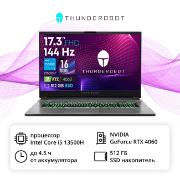 Изображение товара Ноутбук игровой Thunderobot 911 Plus G3 Pro/17.3"/Core i5-13500H/16/512/RTX 4060/Win/Grey