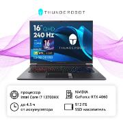 Изображение товара Ноутбук игровой Thunderobot Zero G3 Pro 7/16"/Core i7-13700HX/16/512/RTX 4060/Win/Grey