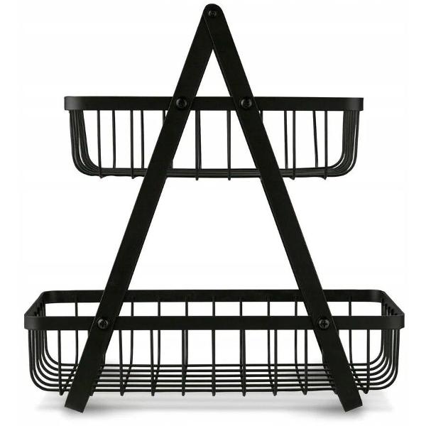 Изображение товара Ваза для фруктов ZDK Family fruit06black