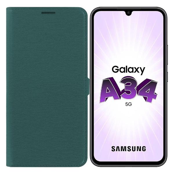 Изображение товара Чехол Krutoff для Samsung Galaxy A34 5G зелёный опал