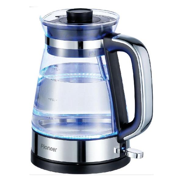 Изображение товара Электрочайник Pioneer KE805G серебристый