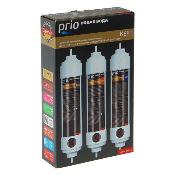 Изображение товара Картридж для фильтра Новая вода K681 для фильтров Expert