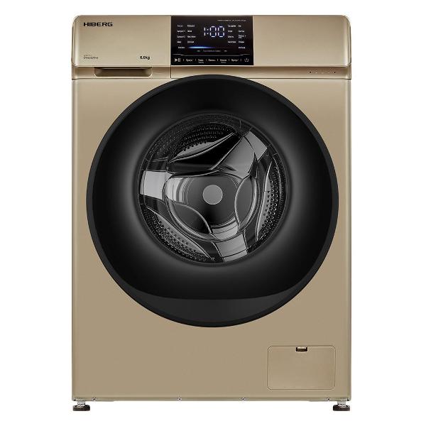 Изображение товара Стиральная машина Hiberg i-DDQ6 - 612 G золотистая
